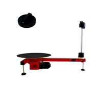 CUTANGELAR Elettrica Avvolgitore Per Pallet - Potenza 25 W, 30 Giri/min, Avvolgitore Automatico Con Tavola Rotante Per Film Industriale, Distributore Per Carichi Pesanti Per Scatole Di Cartone