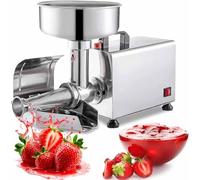 CUTANGELAR Estrattore di succo elettrico ad alta efficienza da 450W, succo con tramoggia di grande capacità, robot da cucina resistente alla corrosione per rimuovere semi di pomodoro e uva
