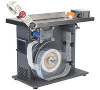 CUTANGELAR Etichettatrice Angolo 90°, Macchina Semi-Automatica per Bottiglie Tonde, Centratura Automatica, 15-30 Etichette/Minuto, Perfetta per Bottiglie Tonde e Applicazioni Angolo Retto