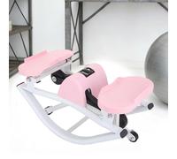 CUTANGELAR Glute Stepper, Attrezzo Per L'allenamento A Movimento Laterale, Allena E Solleva Specificamente I Glutei Attraverso Movimenti Laterali. Per Chi Viv-e In Appartamento.(Pink)