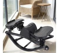 CUTANGELAR Glute Stepper, Attrezzo Per L'allenamento A Movimento Laterale, Allena E Solleva Specificamente I Glutei Attraverso Movimenti Laterali. Per Chi Viv-e In Appartamento.(Black)
