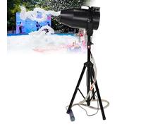 CUTANGELAR Grande Macchina A Schiuma, Cannone A Schiuma Turbo Da 1000 W: Copertura Di 80 Metri Quadrati, Pistola A Spruzzo Di Schiuma Ad Angolo Regolabile, Adatta Per Parchi Acquatici(Black)