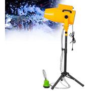 CUTANGELAR Grande Macchina A Schiuma, Cannone A Schiuma Turbo Da 1000 W: Copertura Di 80 Metri Quadrati, Pistola A Spruzzo Di Schiuma Ad Angolo Regolabile, Adatta Per Parchi Acquatici(Yellow)