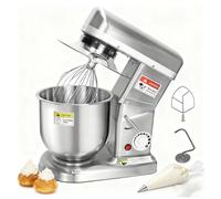 CUTANGELAR Impastatore Alimentare Professionale, Attrezzatura Cucina Grado Commerciale. Motore Alta Prestazione 500W Con Accessori Completo, Ideale Per Pizzerie E Stabilimenti Ristorazione.(10L/9.1qt)