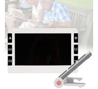 CUTANGELAR Ingranditore Video Digitale Portatile, Aiuto alla Lettura Elettronico 7 Pollici, Zoom 2x-32x e Doppia Fotocamera. Dotato di 19 Modalità Colore, Per Lettura e Scrittura per Ipovedenti.
