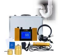 CUTANGELAR Kit Portatile Rilevamento Perdite Acqua, Con Doppio Sensori Interni E Sonda Esterna, Interfaccia Digitale Con Feedback Tempo Reale, Progettato Per Idraulici E Tecnici.