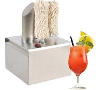 CUTANGELAR Lucidatrice Elettrica Per Bicchieri Da Vino, Asciugatrice Automatica, Lucidatrice Professionale Per Bicchieri Da Vino, Include 3/5/8 Spazzole, Pulizia A 360° Senza Angoli Ciechi(3Head)