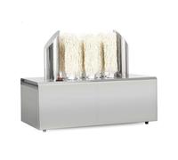 CUTANGELAR Lucidatrice Professionale Per Bicchieri Da Vino Da 1200W/2400W, Elettrica Lucidatrice Per Bicchieri, Asciugatrice Automatica, Asciugatura Istantanea, Pe-r Hall, Lounge, Bar E Cucine.(8Head)