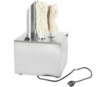 CUTANGELAR Lucidatrice Professionale Per Bicchieri Da Vino Da 1200W/2400W, Elettrica Lucidatrice Per Bicchieri, Asciugatrice Automatica, Asciugatura Istantanea, Pe-r Hall, Lounge, Bar E Cucine.(3Head)