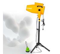 CUTANGELAR Macchina A Getto Di Schiuma Ad Alta Potenza Da 1000 W, Máquina De Efectos Especiales,Altezza 6-8 Metri, Area Di Copertura 80 Metri Quadrati, Adatta Per Spettacoli Teatrali(Yellow)