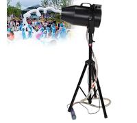 CUTANGELAR Macchina Per Bolle Commerciale Da 1000 W: Pistola A Spruzzo Per Schiuma Ad Angolo Regolabile.Adatta Per Feste,Spruzza Acqua Da 6-10 Metri/Copre Un'area Di 80 Metri Quadrati.(Black)
