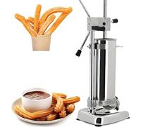 CUTANGELAR Macchina Per Churros Spagnola, Macchina Commerciale Per Churros Ciambelle. Include 5 Ugelli Per Forme Diverse, Ideale Per Cucine Commerciali E Aziende Alimentari.(3L)