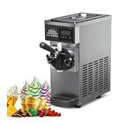 CUTANGELAR Macchina Per Gelato Soft Serve Commerciale, Macchina Da Banco. Il Pannello LCD Consente Mentre L'erogazione Continua Eroga 4-5 Kg/h Per Caffetterie E Snack Bar.(Gray)