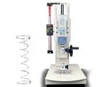 CUTANGELAR Macchina Per Prove Di Trazione Versatile, Dinamometro Digitale,che Offre Un Ampio Intervallo Di Misurazione Della Forza Da 10 N A 2000 N. Ideale Per Testare Lenze Da Pesca(With ruler,500N)