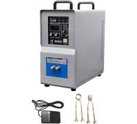 CUTANGELAR Macchina per Riscaldamento A Induzione, Macchina per Riscaldamento A Induzione Compatta, Riscaldatore A Induzione Ad Alta Frequenza da 15 KW, per Ricottura, Fusione, Forgiatura E Saldatura