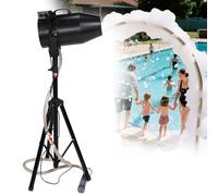 CUTANGELAR Macchina Per Schiuma Di Grandi Dimensioni, Macchina Per Schiuma Da Palco Ad Alta Potenza Da 1000W, Adatta Per Bambini All'aperto, Distanza Di Spruzzo Da 6A10 Metri/80 Metri Quadrati(Black)