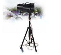 CUTANGELAR Macchina Per Schiuma Di Grandi Dimensioni, Macchina Per Schiuma Da Palco Ad Alta Potenza Da 1000W,Distanza Di Spruzzo Da 6 A10 Metri/80 Metri Quadrati(Black)