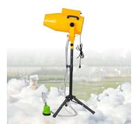 CUTANGELAR Macchina Per Schiuma Di Grandi Dimensioni, Macchina Per Schiuma Da Palco Ad Alta Potenza Da 1000 W, Macchina Per Schiuma A Spruzzo D'acqua Con Effetto Scenico Ad Angolo Regolabile(Yellow)