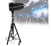 CUTANGELAR Macchina Per Schiuma Di Grandi Dimensioni, Macchina Per Schiuma Da Palco Ad Alta Potenza Da 1000 W, Macchina Per Schiuma A Spruzzo D'acqua Con Effetto Scenico Ad Angolo Regolabile(Black)