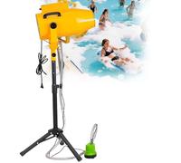 CUTANGELAR Macchina Per Schiuma Di Grandi Dimensioni, Pistola Per Schiuma Professionale Da 1000 W: Cannone Per Schiuma Per Parchi Acquatici, Distanza Di Spruzzo D'acqua Da 6 A 10 Metri(Yellow)