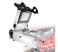 CUTANGELAR Macchina Sigillatrice Manuale, Costruzione Acciaio Inossidabile. Assicura Sigillature Sicure Per Conservazione Umidità. Ottima Per Servizi Catering E Aziende Consegna Cibo.