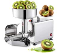 CUTANGELAR Marmellata in acciaio inox per impieghi gravosi da 450 Watt, separatore automatico di polpa e semi, spremiagrumi per salse con tramoggia di grande capacità, spremiagrumi per ketchup