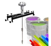 CUTANGELAR Miscelatore di Vernice Pneumatico, Miscelatore IBC con Braccio Telescopico, Motore ad Aria 1HP 3/4HP 1/2HP, Miscelazione Sicura per Sostanze Chimiche e Inchiostri.(3Cylinder)
