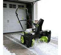 CUTANGELAR Pala Da Neve Brushless, Spazzaneve A Batteria Da 40 V, Garantisce Una Pulizia Efficiente Con Due Batterie Incluse. Ideale Per Uso Residenziale Su Marciapiedi, Cortili E Aree Di Piccole.