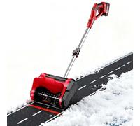 CUTANGELAR Pala Per Neve Elettrica, Spazzaneve Senza Fili Con Batteria 4.0Ah, Fornisce Pulitura 32 Cm Larghezza E 16 Cm Profondità, Per Viali, Fattorie E Uso Domestico.