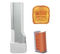 CUTANGELAR Penna A Getto D'inchiostro Per Alimenti WiFi: Macchina Per Latte Art Fai Da Te, Wireless Personalizzata Stampante Per Pane, Foto Su Pane E Riso Al Caffè(Food Printer+black Ink)
