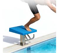 CUTANGELAR Piattaforma per Tuffi in Acciaio Inox, Trampolini per Allenamento E Competizioni, Piattaforma di Partenza per Piscina, Facile da Montare, Portata Massima 250 kg (550 Libbre)(Standard)