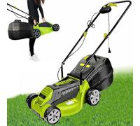 CUTANGELAR Rasaerba a batteria, Senza fili Semovente, 40 V - 3400 giri/min, lama in acciaio, cesto di raccolta da 40 litri - Progettato per manovre senza sforzo intorno ad aiuole e alberi(Battery*4)
