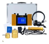 CUTANGELAR Rilevatore Di Perdite D'Acqua Ultrasonico Professionale, Con Display LCD Digitale, 4 Modalità Di Frequenza Regolabili, Per Rilevamento Perdite Tubature Idrauliche Interrate.