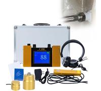 CUTANGELAR Rilevatore Perdite Sotterraneo Intelligente, Con Cuffie E Manico Sensore, Frequenza Regolabile 200Hz-3000Hz, Display Di Lettura Facile Con Grafico Suono Per Localizzazione Precisa Perdite.