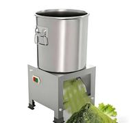 CUTANGELAR Robot Da Cucina Elettrico Professionale, Tritatutto Per Verdure Robusto, Affettatura Rapida, Cubettatrice Per Verdure In Acciaio Inox Per Mangimi Per Animali, Verdure, Cereali.(2500W)