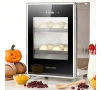 CUTANGELAR Scatola da 40 litri per la lievitazione del pane, lievitatore elettrico per impasto, lievitatore per pane e yogurt da cucina con temperatura regolabile, per pane/pizza/yogurt