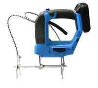 CUTANGELAR Scuotitore elettrico per api antiscivolo 150 W - Strumento di vibrazione per telaini wireless a 4 velocità, struttura in acciaio zincato, batteria al litio da 2000 mAh(Blue)