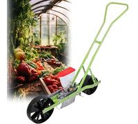 CUTANGELAR Seminatrice Manuale da Giardino A Spinta, Seminatrice di Precisione per Ortaggi. 1/2/3/4/5/6 File, Questa Seminatrice Manuale Portatile È Adatta per Semi di Mais, Soia E Ortaggi.(1row)