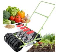 CUTANGELAR Seminatrice per Mais E Soia da Giardino, Seminatrice Manuale per Ortaggi con Interfila Regolabile. Seminatrice Manuale Portatile, Configurazioni da 1 A 6 File.(4row)