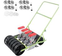 CUTANGELAR Seminatrice per Mais E Soia da Giardino, Seminatrice Manuale per Orti per Piccole Aziende Agricole. per L'uso in Giardino All'aperto su Pendii E Terreni Pianeggianti.(4row)