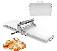 CUTANGELAR Sfogliatrice manuale in acciaio inox - Controllo dello spessore di precisione a 10 livelli (0-25 mm), design pieghevole che consente di risparmiare il di spazio in cucina(103 * 58 * 25cm)