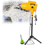 CUTANGELAR Sist-ema Di Spruzzatura Di Schiuma Regolabile Da 1000 W, Pistola A Spruzzo Per Schiuma Ad Angolo Regolabile: Distanza Di Spruzzo 6-10 Metri, Macchina Per Schiuma(Yellow)