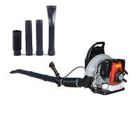 CUTANGELAR Soffiatore A Spalla 4 Tempi 125cc Avanzato, Sist-ema Gas/Olio Separato Per Maggiore Durabilità, Manutenzione Ridotta, Per Pulizia Rapida Cortili, Viali E Aree Ricreative(Red)