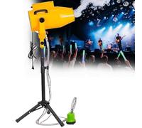 CUTANGELAR Spruzzatore per schiuma ad angolo regolabile, portata da 6 a 10 m, macchina per schiuma professionale, spruzzatore per schiuma per feste in piscina adatto per palcoscenici(Yellow)