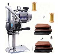 CUTANGELAR Taglierina a Lama Dritta, Taglierina per Pelle Multiuso, Motore Industriale 1100w. Caratteristiche con Funzionamento Verticale. Perfetta per Produttori Tessili(13in)