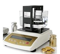 CUTANGELAR Tester Digitale Elettronico Per La Purezza Dell'oro, Analizzatore Di Alta Precisione Per Metalli Preziosi, Rilevatore Di Carati, Intervallo Di Densità 0,001~99,999 G/cm³(NoPrinter,XF3203K)