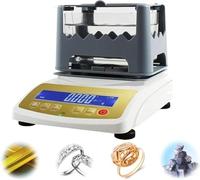 CUTANGELAR Tester Elettronico Per La Purezza Dell'oro In Carati, Rilevatore Di Purezza Dell'oro, Analizzatore Di Metalli Preziosi, Precisione Di Pesatura 0,01 G/0,005 G/0,001 G(NoPrinter,MDJ600K)