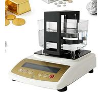 CUTANGELAR Tester Per La Purezza Dell'oro Con Stampante, Pesatura Di Precisione Di 0,001 G Per Laboratori Di Ricerca Sui Metalli Preziosi, Semplificando I Test Per Gioiellieri(NoPrinter,XF3203K)