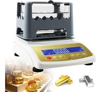 CUTANGELAR Tester Per La Purezza Dell'oro, Tester Del Valore K Dell'oro, Precisione Di Pesatura 0,01 G/0,005 G/0,001 G, Analizzatore Di Metalli Preziosi, Per Il Test Della Purezza(NoPrinter,MDJ600K)