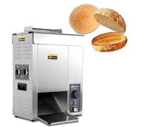 CUTANGELAR Tostapane Elettrico Professionale Per Bagel E Hamburger, Tostap-ane Automatico Per Panini, To-stapane Verticale In Acciaio Inox Da 2000 W Per Hamburger Con Temperatura E Spessore Regolabili